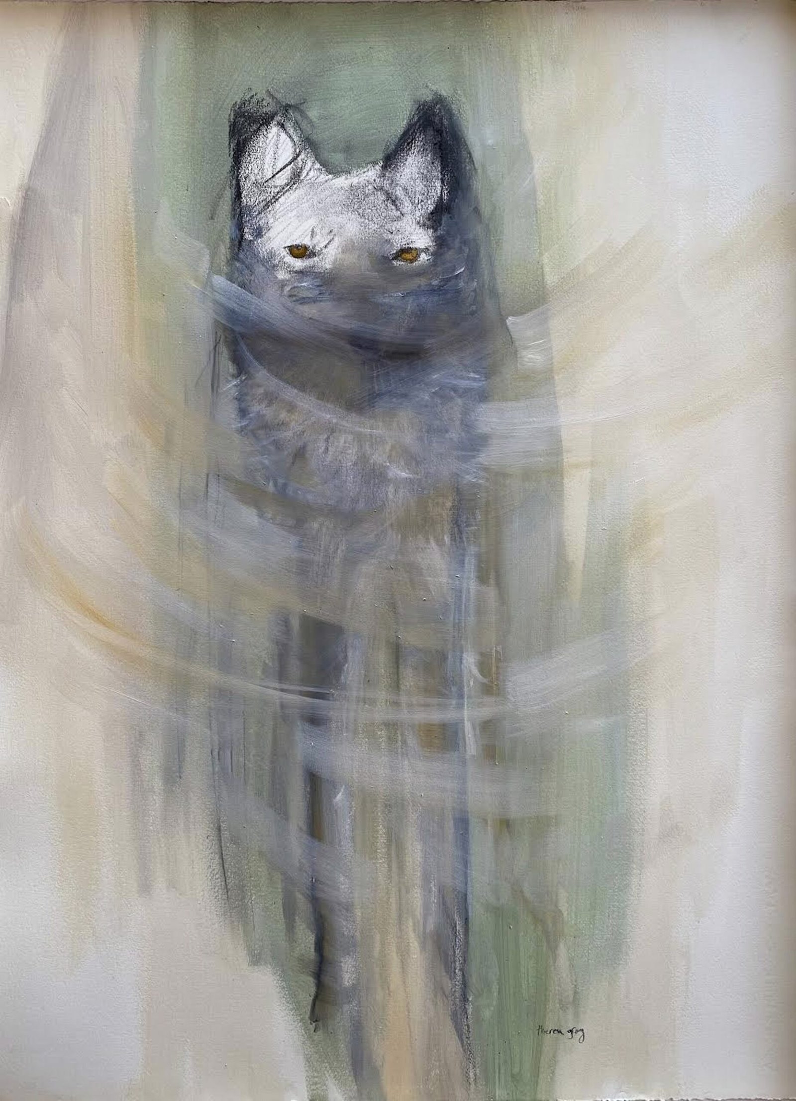 Glimpse | Coyote | by Theresa Gray by Theresa Gray