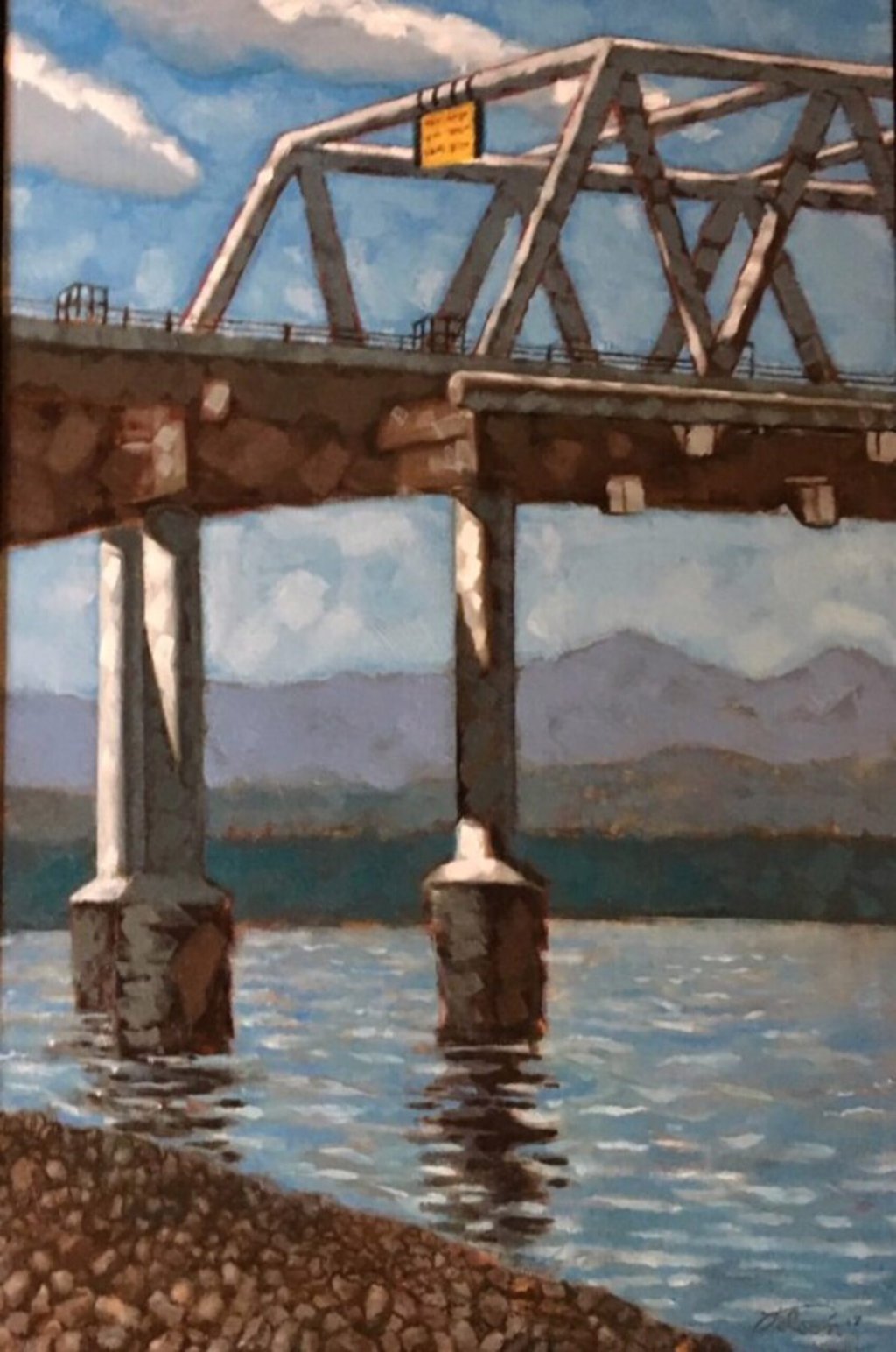 Hood Canal Bridge by Paul Polson by Paul Polson