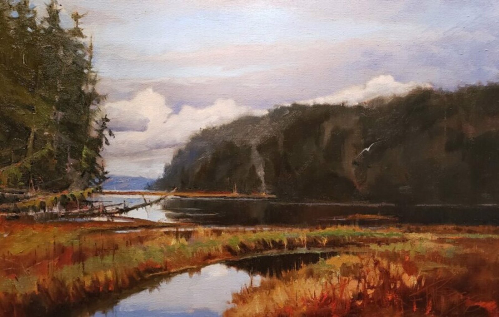 Fish Camp on Stavis Bay by Robin Weiss