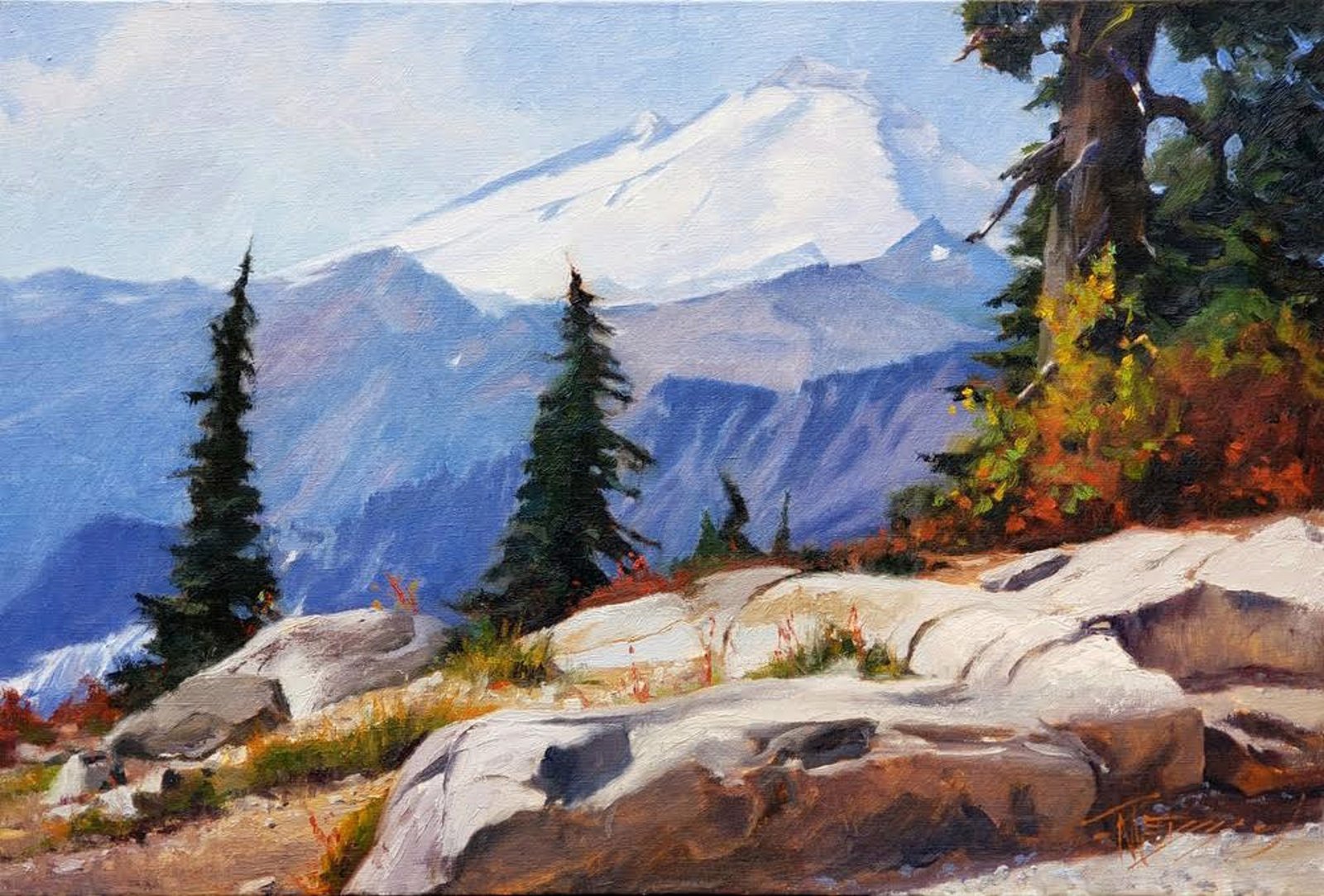 Mount Baker, Artists Point by Robin Weiss