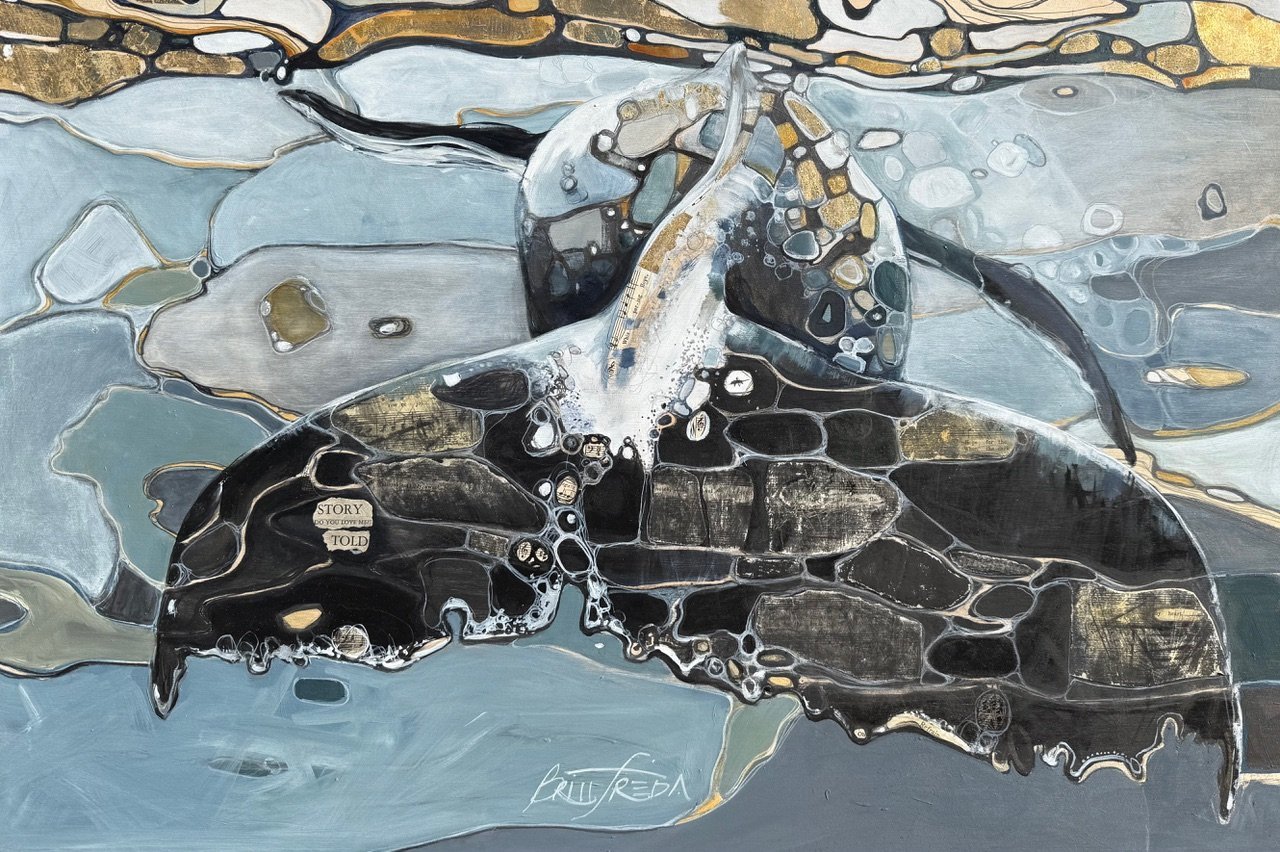 Britt Freda — mixed media, endangered species