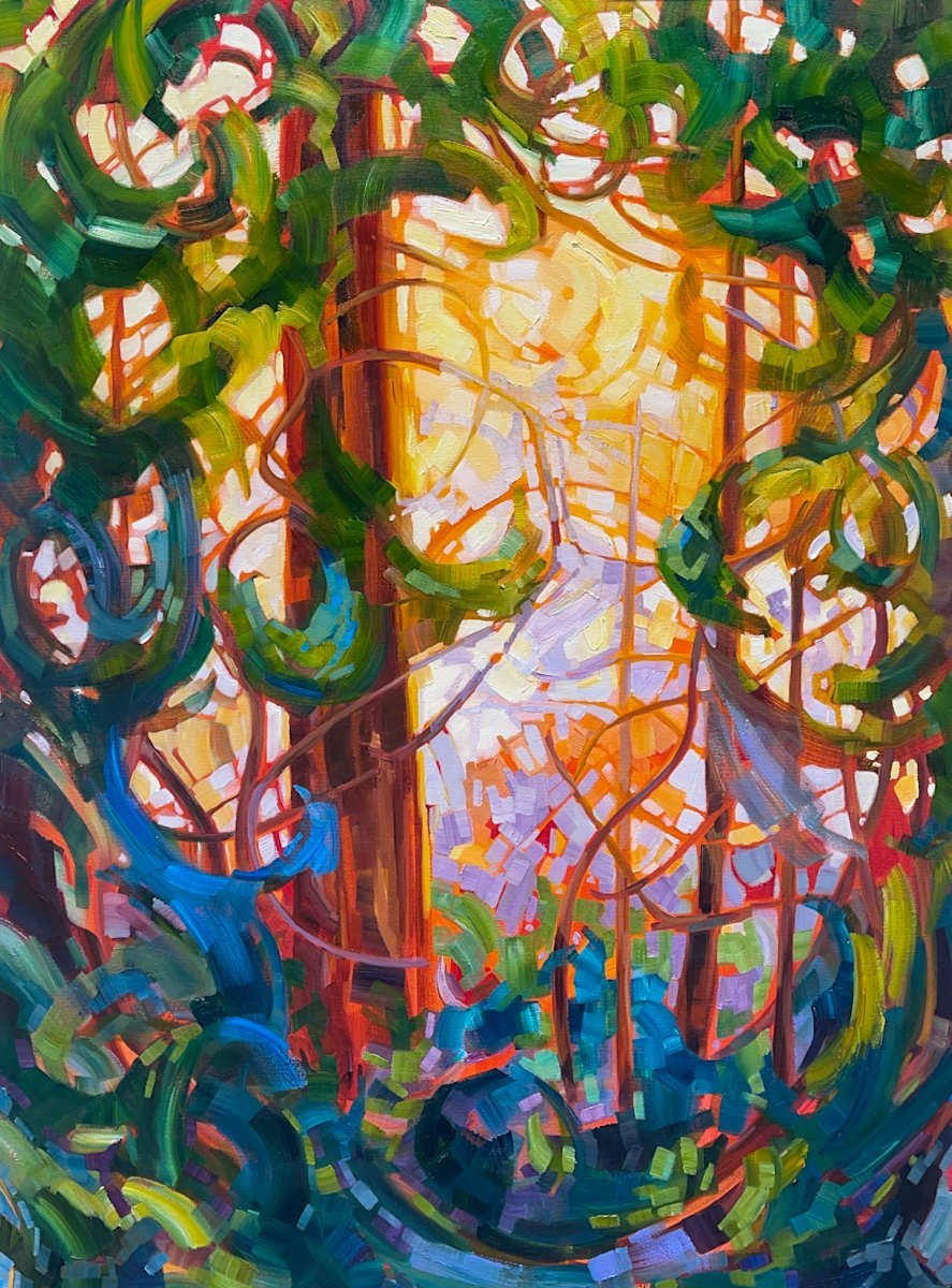 Teresa Smith — oil on canvas, Pacific Northwest landscape